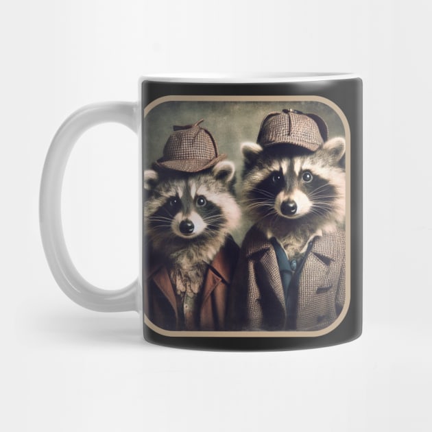Raccoon Detectives by LizTodd